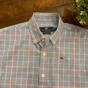 Vineyard Vines dress shirt M 12 14